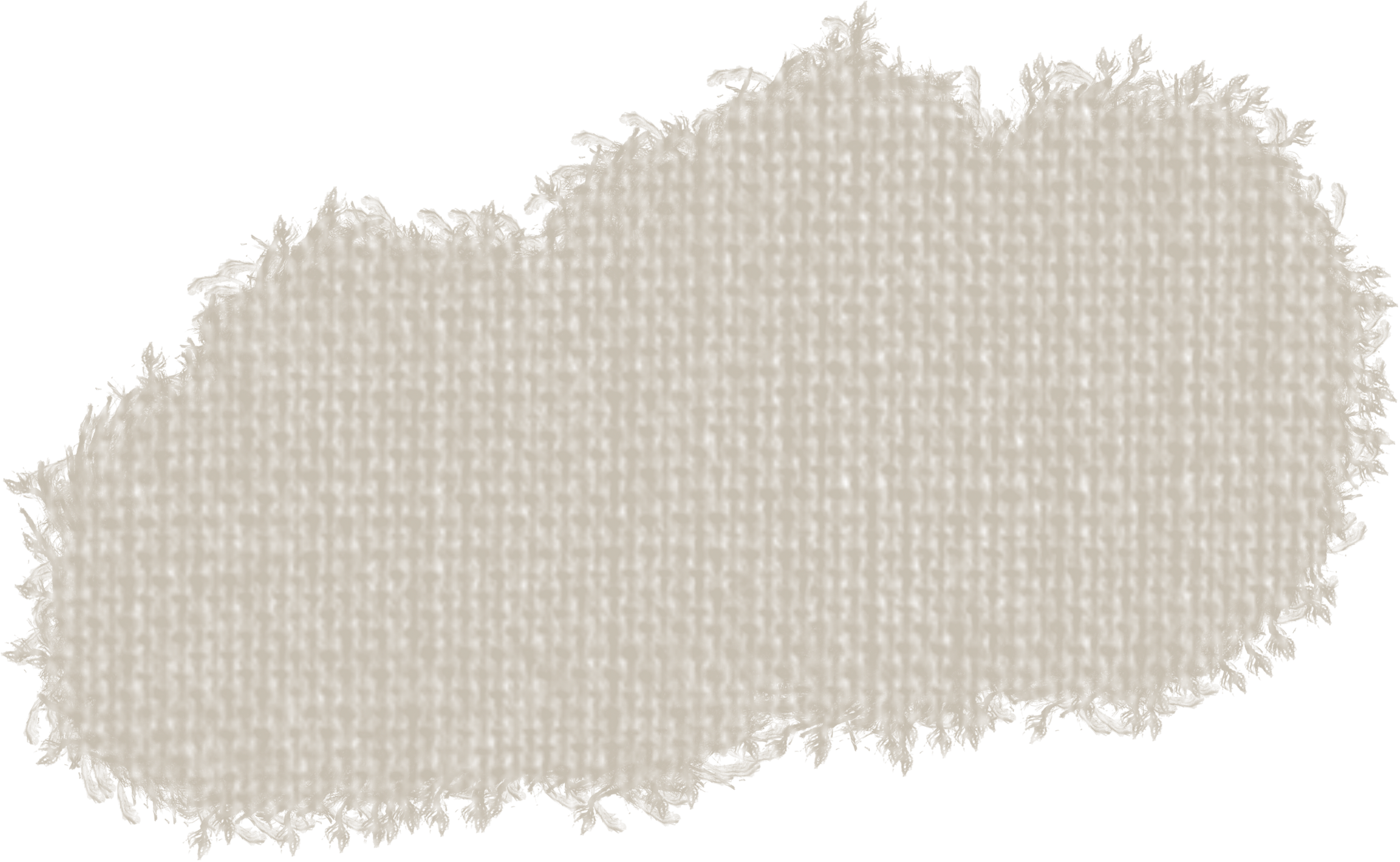 Torn piece of cloth